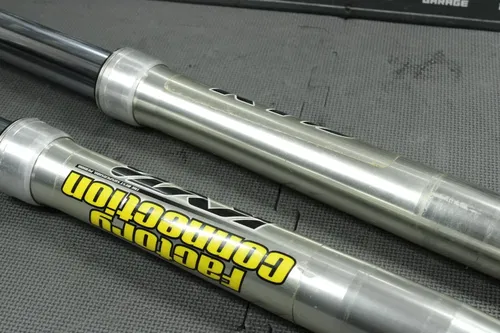 2002 HONDA CR125R OEM KYB 46MM RIGHT LEFT FRONT SUSPENSION FORKS SHOCKS GOOD!