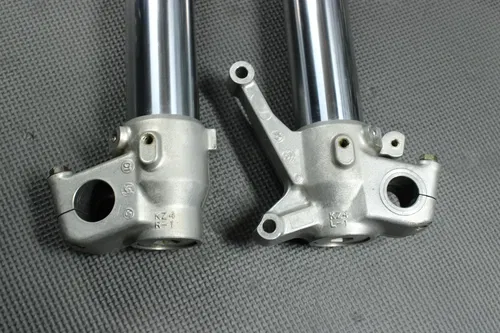 2002 HONDA CR125R OEM KYB 46MM RIGHT LEFT FRONT SUSPENSION FORKS SHOCKS GOOD!