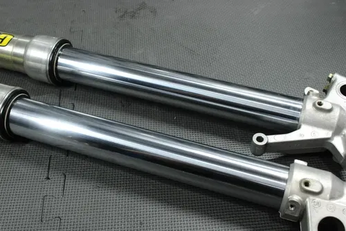 2002 HONDA CR125R OEM KYB 46MM RIGHT LEFT FRONT SUSPENSION FORKS SHOCKS GOOD!