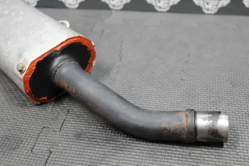 2001 SUZUKI RM125 OEM MUFFLER EXHAUST SILENCER SLIP ON PIPE 14330-36F01