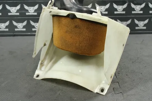 1999 HONDA CR125R OEM AIRBOX INTAKE AIR CLEANER CASE 17210-KZ4-J01