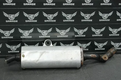 1995 YAMAHA YZ125 OEM MUFFLER EXHAUST SILENCER SLIP ON PIPE 4JY-14753-01-00