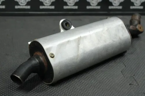 1995 YAMAHA YZ125 OEM MUFFLER EXHAUST SILENCER SLIP ON PIPE 4JY-14753-01-00