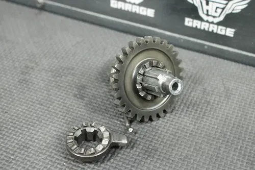 1999 SUZUKI RM125 OEM KICKSTART KICK START SHAFT W IDLER GEAR 26211-27C02