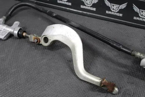 2003 YAMAHA YZ125 OEM NISSIN REAR BACK BRAKE CALIPER MASTER CYLINDER