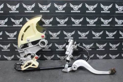 2005 HONDA CRF250R 05-09 OEM REAR BACK BRAKE CALIPER MASTER CYLINDER