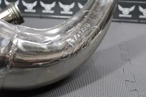 2004 KAWASAKI KX250 FMF GNARLY EXHAUST PIPE CHAMBER HEADER NICE! 18120-0008