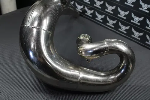 2004 KAWASAKI KX250 FMF GNARLY EXHAUST PIPE CHAMBER HEADER NICE! 18120-0008