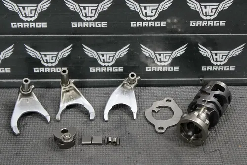 2006 YAMAHA 06-08 YZ450F ENGINE MOTOR TRANSMISSION GEAR SHIFT FORKS DRUM NICE!