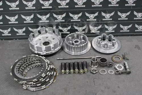 2002 HONDA CRF450R OEM COMPLETE CLUTCH W PLATES BASKET HUB 22100-MEB-305