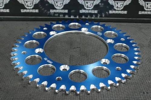NEW YAMAHA YZ125 YZ250 PRIMARY DRIVE 50T 520 BLUE REAR BACK SPROCKET 0081-50