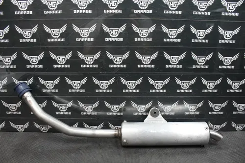 1996 KAWASAKI KX125 MUFFLER EXHAUST SILENCER SLIP ON PIPE 18100-1069