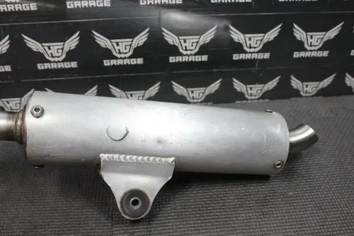 1996 KAWASAKI KX125 MUFFLER EXHAUST SILENCER SLIP ON PIPE 18100-1069
