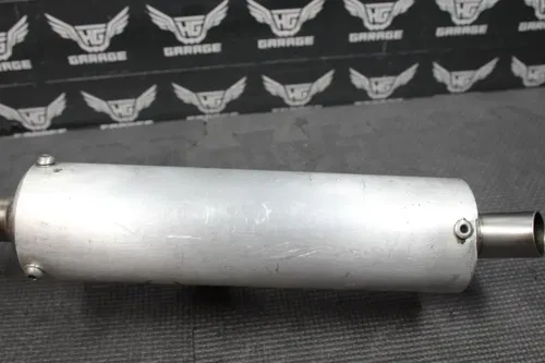 1996 KAWASAKI KX125 MUFFLER EXHAUST SILENCER SLIP ON PIPE 18100-1069