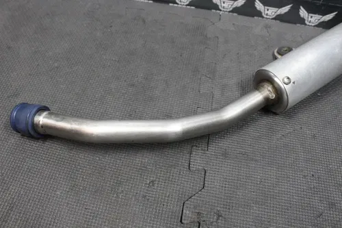 1996 KAWASAKI KX125 MUFFLER EXHAUST SILENCER SLIP ON PIPE 18100-1069