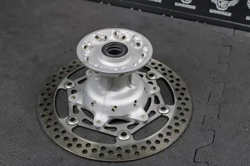 2001 YAMAHA YZ426F OEM FRONT WHEEL RIM HUB ROTOR 4SS-25111-01-00