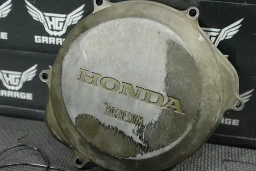 2004 02-08 HONDA CRF450R OEM ENGINE OUTER MOTOR SIDE CLUTCH COVER 11351-MEB-670