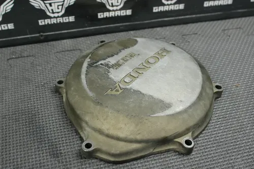 2004 02-08 HONDA CRF450R OEM ENGINE OUTER MOTOR SIDE CLUTCH COVER 11351-MEB-670
