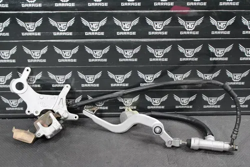 1997 HONDA CR250R OEM NISSIN REAR BACK BRAKE CALIPER MASTER CYLINDER LEVER