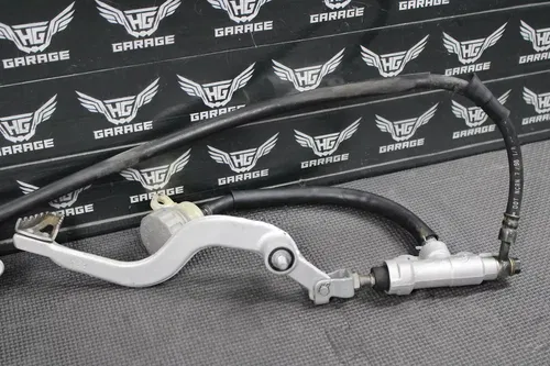 1997 HONDA CR250R OEM NISSIN REAR BACK BRAKE CALIPER MASTER CYLINDER LEVER