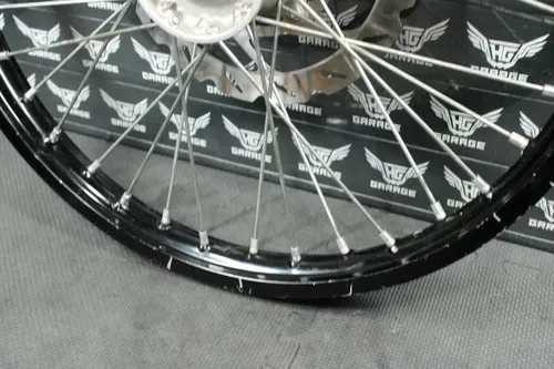 2022 KAWASAKI KX450F OEM 1.60" X 21" KAWASAKI OEM FRONT WHEEL RIM HUB ASSEMBLY