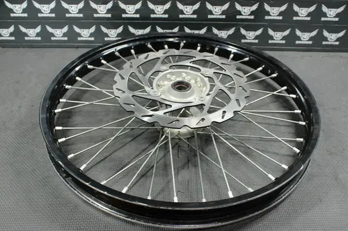 2022 KAWASAKI KX450F OEM 1.60" X 21" KAWASAKI OEM FRONT WHEEL RIM HUB ASSEMBLY