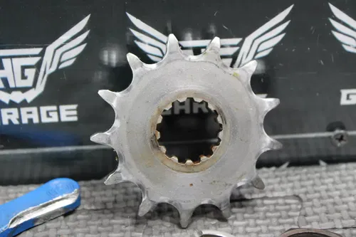 2008 YAMAHA 06-09 YZ450F 13T FRONT SPROCKET BLUE MOOSE RACING GUARD CASE SAVER