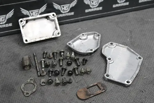 2000 SUZUKI RM250 MODEL Y OEM ENGINE POWER VALVE EXHUAST VALVE 11206-37E40