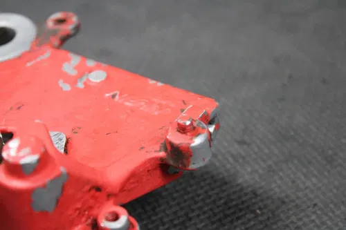 1997 SUZUKI RM250 OEM NISISN REAR BACK BRAKE CALIPER MASTER CYLINDER LEVER