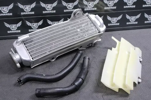 2007 HONDA CR85R CR85RB OEM ENGINE MOTOR COOLING COOLER RADIATOR ASSEMBLY