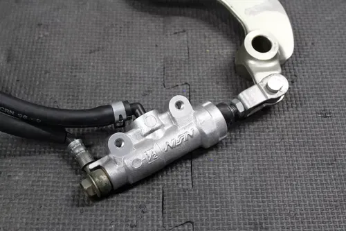1994 YAMAHA YZ125 OEM NISSIN REAR BACK BRAKE CALIPER MASTER CYLINDER