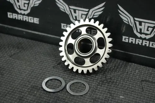 1996 HONDA CR125R OEM KICKSTART KICK START SHAFT W IDLER GEAR 28230-KS6-700