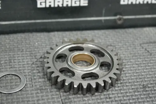1996 HONDA CR125R OEM KICKSTART KICK START SHAFT W IDLER GEAR 28230-KS6-700