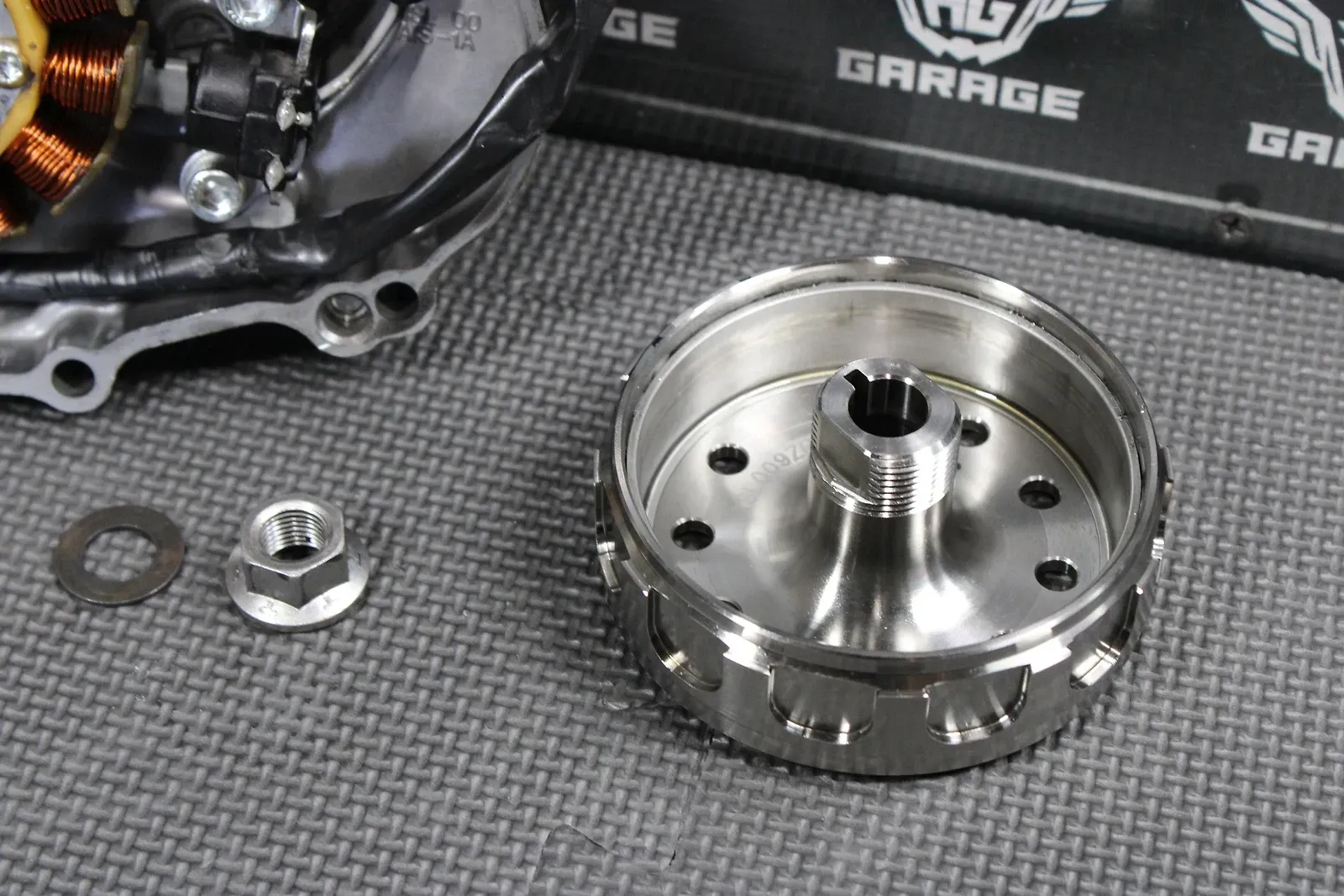 2015 YAMAHA 14-17 YZ450F OEM STATOR MAGNETO ROTOR FLYWHEEL 1SL-81410-01