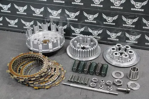2003 KAWASAKI KLX400SR DRZ400S OEM COMPLETE CLUTCH W PLATES BASKET HUB MINT!