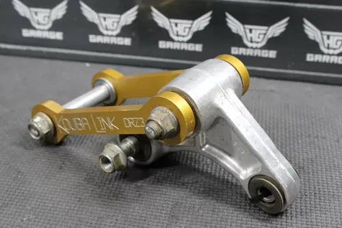 2007 SUZUKI DRZ400S OEM REAR SHOCK LINKAGE LINKS ASSEMBLY 1.75" LOWERING LINK