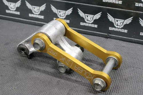 2007 SUZUKI DRZ400S OEM REAR SHOCK LINKAGE LINKS ASSEMBLY 1.75" LOWERING LINK