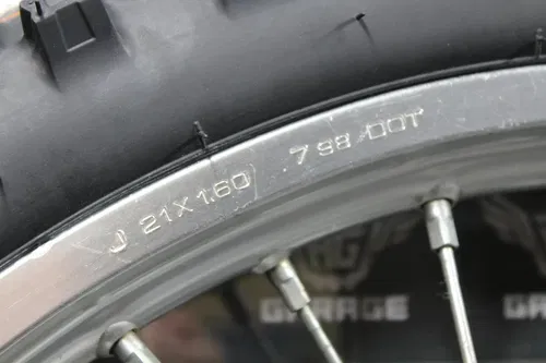 1999 HONDA CR125R 21 X 1.60 OEM FRONT WHEEL RIM 44650-KZ4-J00