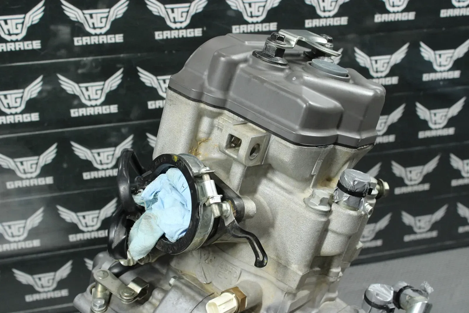 2018 SUZUKI RMZ250 COMPLETE OEM ENGINE MOTOR CRANKCASES TOP BOTTOM END NICE!