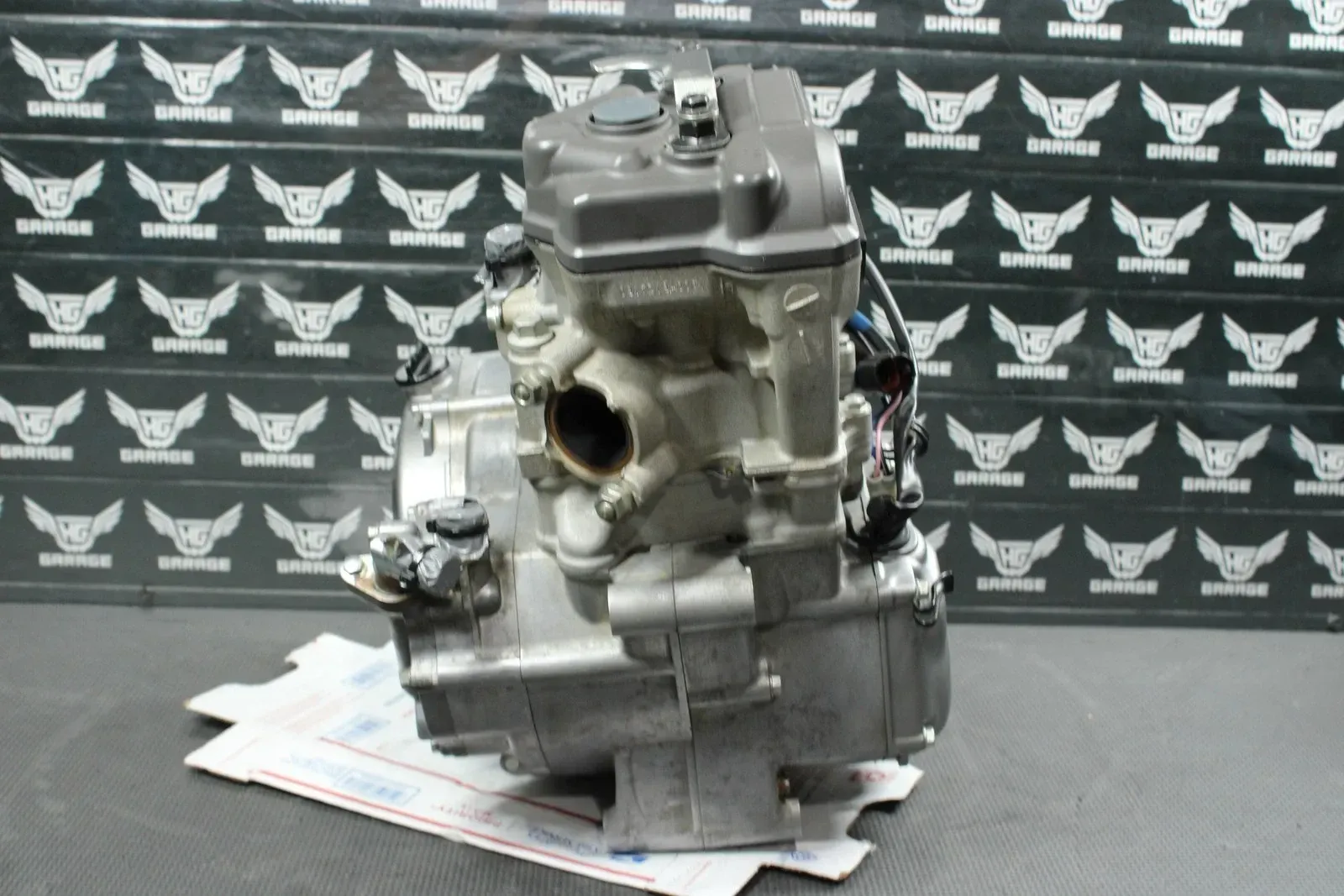 2018 SUZUKI RMZ250 COMPLETE OEM ENGINE MOTOR CRANKCASES TOP BOTTOM END NICE!