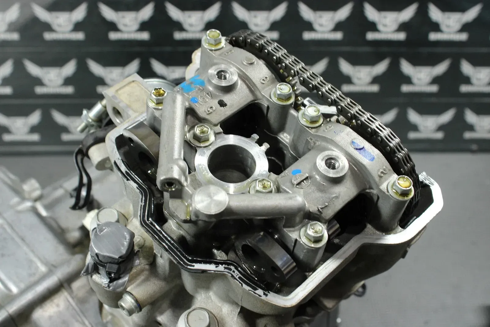 2018 SUZUKI RMZ250 COMPLETE OEM ENGINE MOTOR CRANKCASES TOP BOTTOM END NICE!