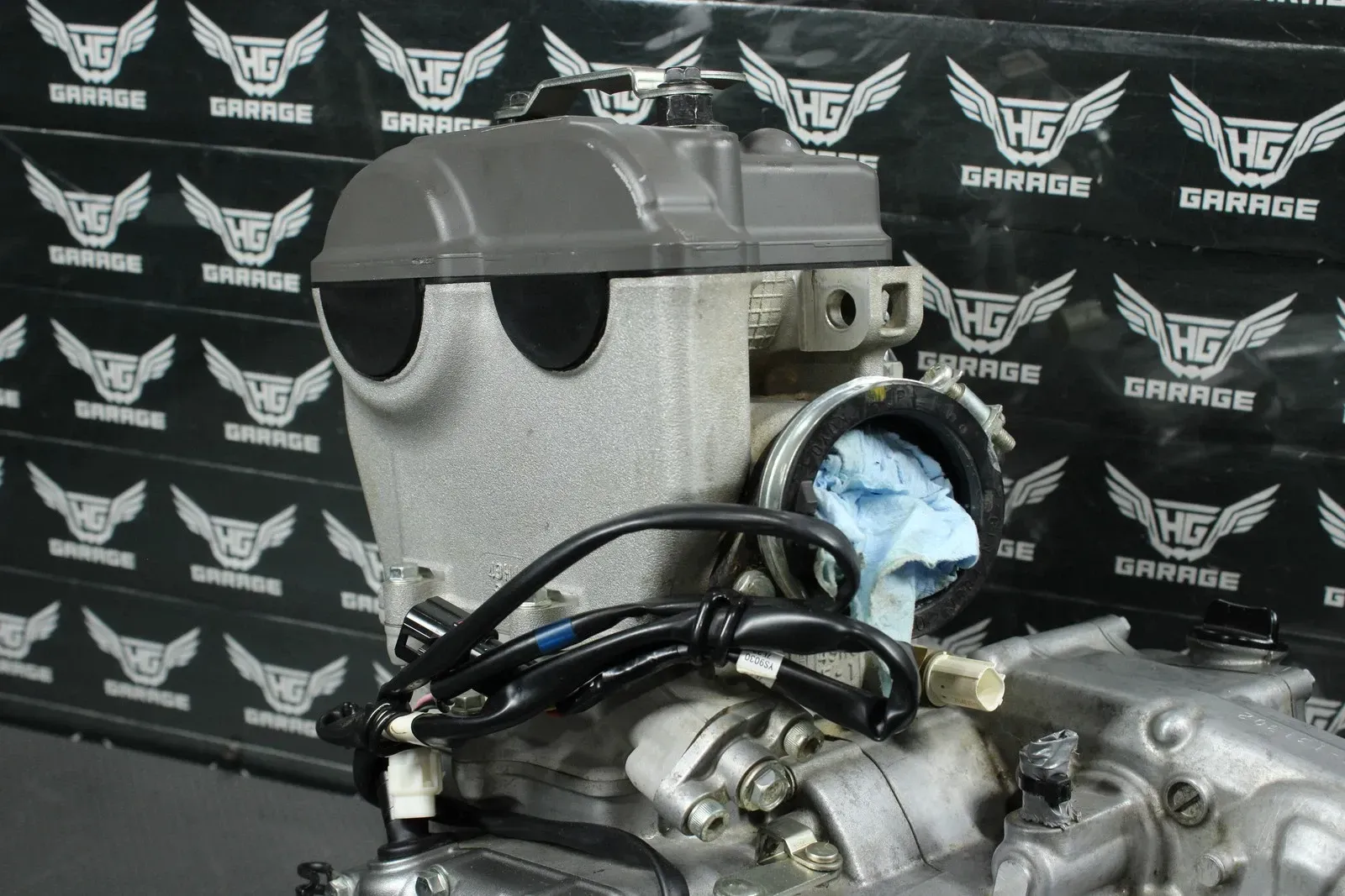 2018 SUZUKI RMZ250 COMPLETE OEM ENGINE MOTOR CRANKCASES TOP BOTTOM END NICE!