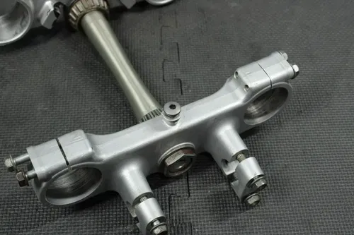 1996 HONDA CR125R OEM FRONT FORKS LOWER UPPER TRIPLE TREE STEM CLAMP