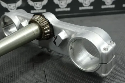 1996 HONDA CR125R OEM FRONT FORKS LOWER UPPER TRIPLE TREE STEM CLAMP