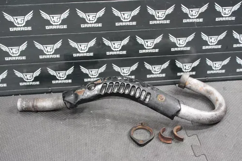 2002 HONDA XR200R OEM EXHAUST PIPE CHAMBER HEADER 18311-KT0-670