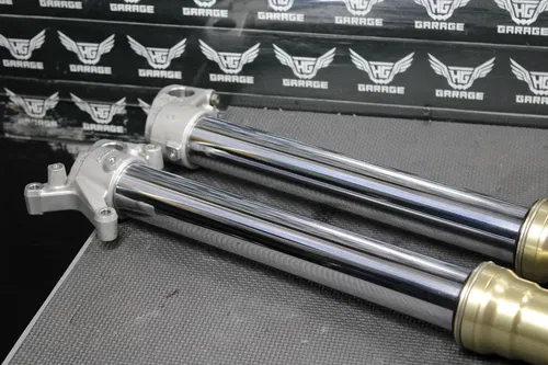 2006 HONDA CRF450R OEM SHOWA RIGHT LEFT FRONT SUSPENSION FORKS SHOCKS 51480-MEN-