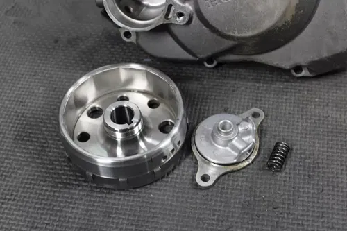 2013 HONDA CRF450R OEM STATOR MAGNETO ROTOR FLYWHEEL ASSEMBLY 11340-MEN-A50