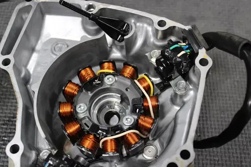 2013 HONDA CRF450R OEM STATOR MAGNETO ROTOR FLYWHEEL ASSEMBLY 11340-MEN-A50