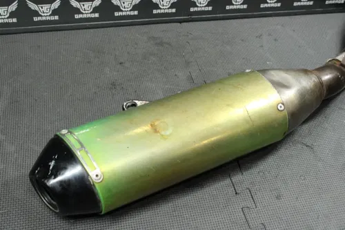 2006 YAMAHA YZ450F FMF MUFFLER EXHAUST SILENCER SLIP ON PIPE GUTTED! READ DESC!