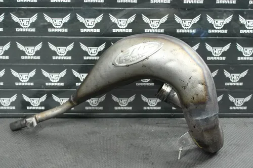 2002 YAMAHA YZ85 FMF FACTORY RAW EXHAUST PIPE CHAMBER HEADER 5PA-14610-00-00